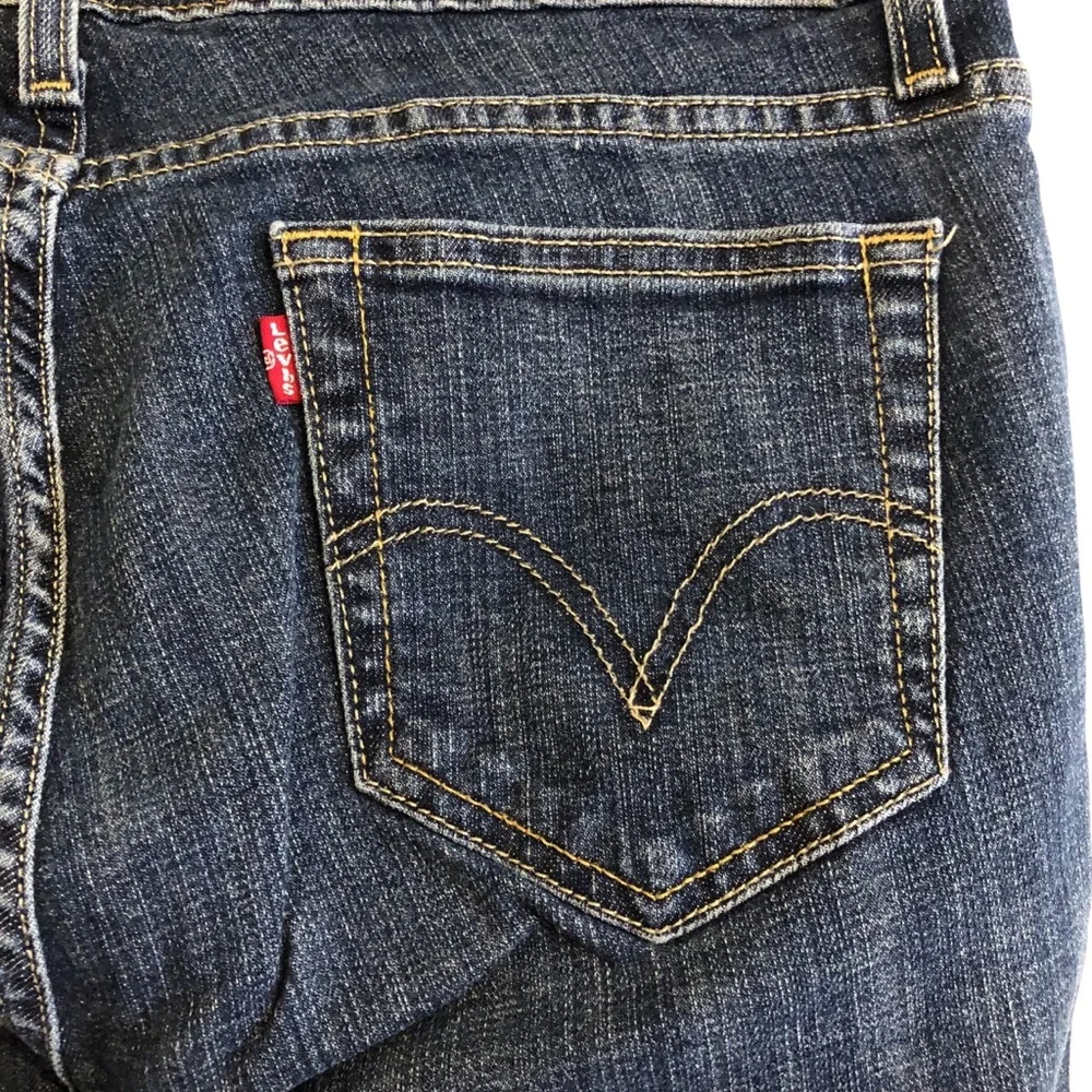 Levi's Blue Boot Cut Jeans Classic Denim Style
